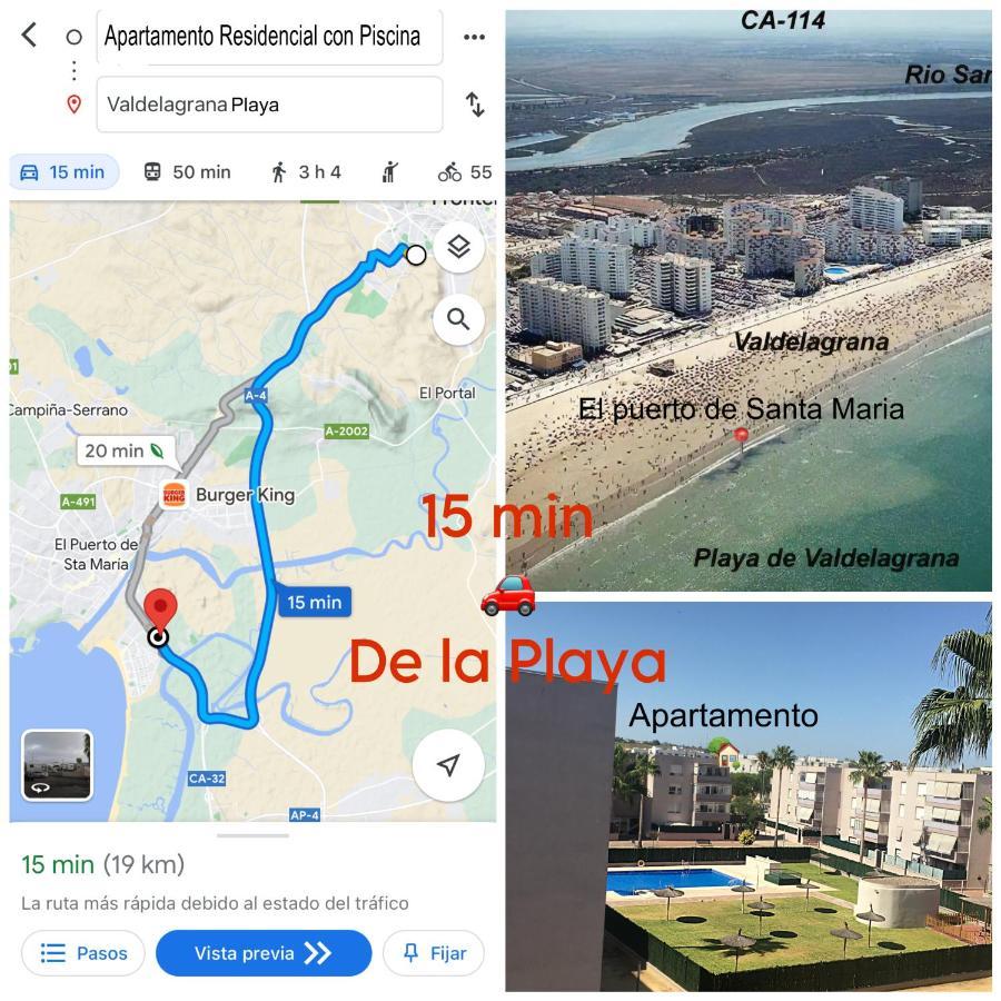 Apartamento Jerez Sur - Con Piscina Y Garaje Appartement Jerez de la Frontera Buitenkant foto